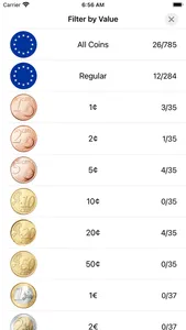 Euro Coins screenshot 2