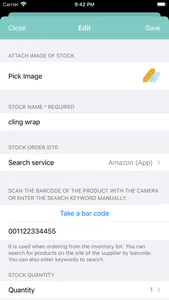 Stockn (inventory management) screenshot 2