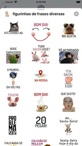 figurinhas de frases diversas screenshot 0