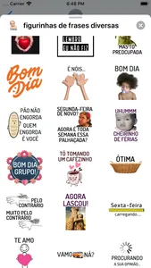 figurinhas de frases diversas screenshot 4