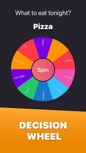 Choosify - spin decision wheel screenshot 3