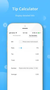 Calc Plus: Calculate FX & Tip screenshot 3