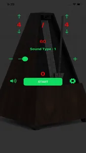 Simple Metronome 30-250 screenshot 1