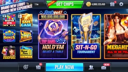 Poker World Mega Billions screenshot 0