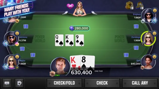 Poker World Mega Billions screenshot 1