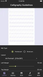 Calligraphy Guidelines screenshot 0