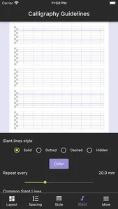 Calligraphy Guidelines screenshot 7