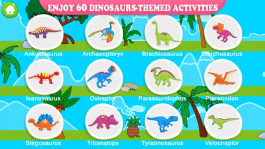 Dinosaur Puzzles for Children screenshot 1