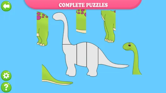 Dinosaur Puzzles for Children screenshot 3