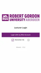 RGU Attend Lecturer screenshot 1