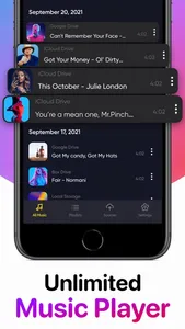 Cloud Music Player Offline screenshot 1