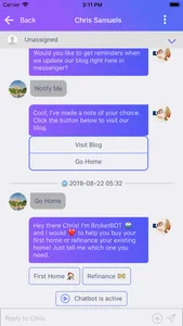 MobileMonkey Chat screenshot 3