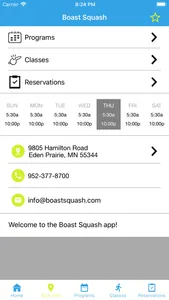 The Boast Squash App screenshot 4