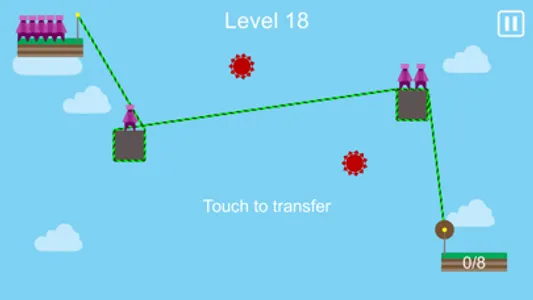 Rope Puzzle - Zipline Rescue screenshot 4