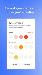 Wave Health: Symptom Tracker screenshot 1