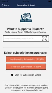 Starving Student Card App screenshot 2