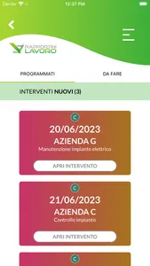 Rapportini Lavoro screenshot 7