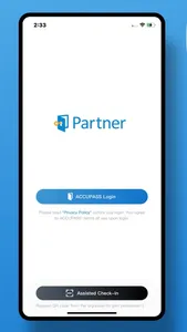 ACCUPASS Partner screenshot 1