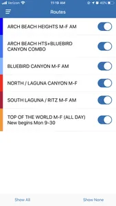 Laguna Beach Trolley App screenshot 3