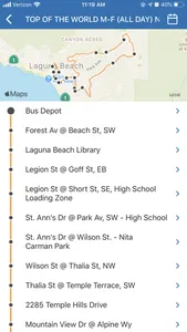 Laguna Beach Trolley App screenshot 4