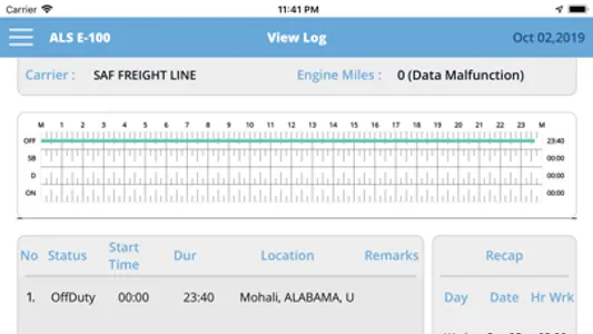 ALS E-Log Book screenshot 5