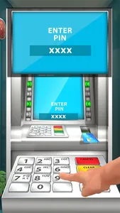 Bank Games - ATM Cash Register screenshot 2