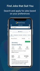 NextCrew Mobile screenshot 1