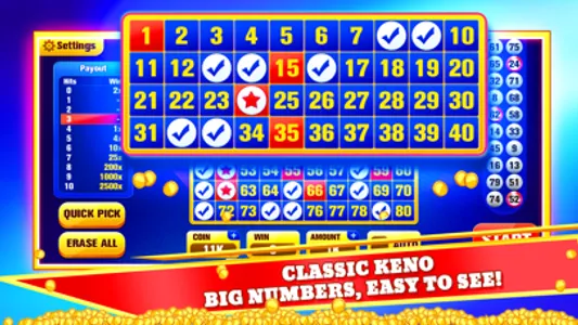 Keno Games Club screenshot 1