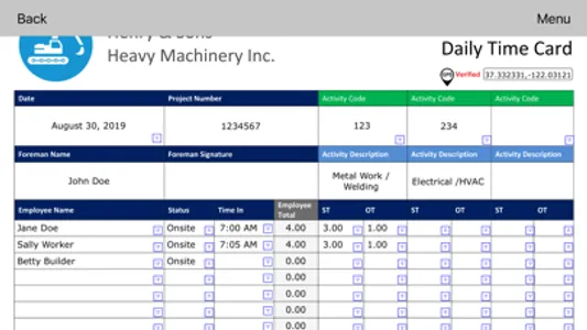 Mobile Forms screenshot 1