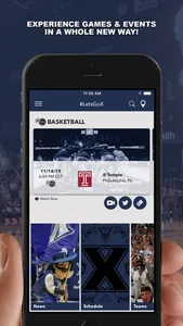 Xavier Musketeers Gameday screenshot 0