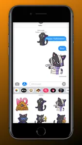 Blair Cat Halloween Stickers screenshot 0