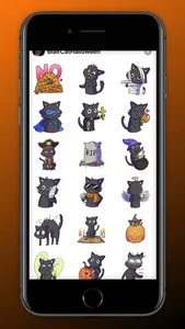 Blair Cat Halloween Stickers screenshot 1