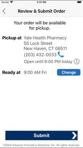 Yale Health Pharmacy screenshot 3