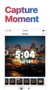 moment - Timestamp Camera screenshot 2