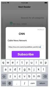 News Feed Reader screenshot 2