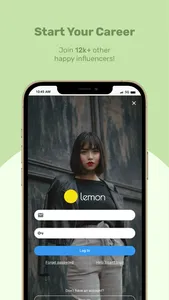 Lemon for Influencer screenshot 0