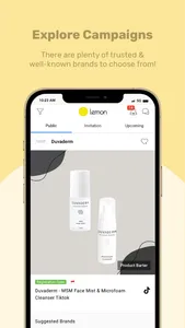 Lemon for Influencer screenshot 1