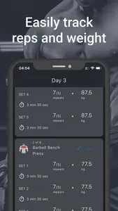 SMART IRON Strength Training screenshot 3