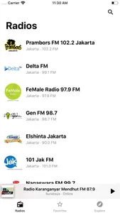 Radio FM Indonesia screenshot 0