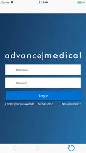 Advance Medical Member Portal screenshot 0