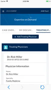 Advance Medical Member Portal screenshot 2