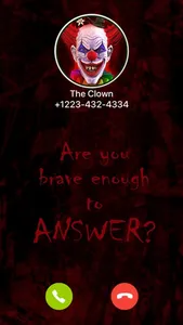 Killer Clown Video Call Game screenshot 2