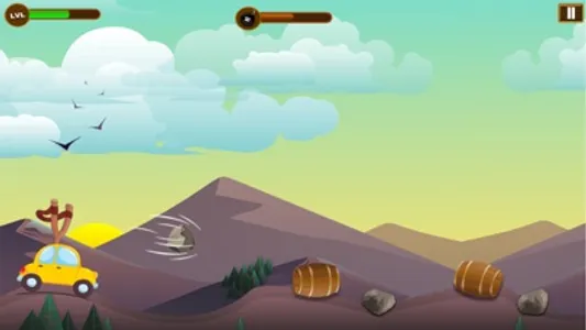 Car Slingshot: Mountain Climb screenshot 4