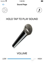 Microphone Tap Sound Effect screenshot 0