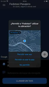 Fedotaxi pasajero screenshot 1