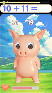 Ninja Piggy Math Plus screenshot 0