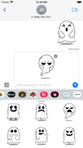 Spirit Ghost Stickers screenshot 1