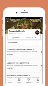 Donatello Pizzaria screenshot 1