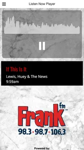 FRANK FM RADIO screenshot 1