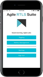 Agile RTLS Suite screenshot 1